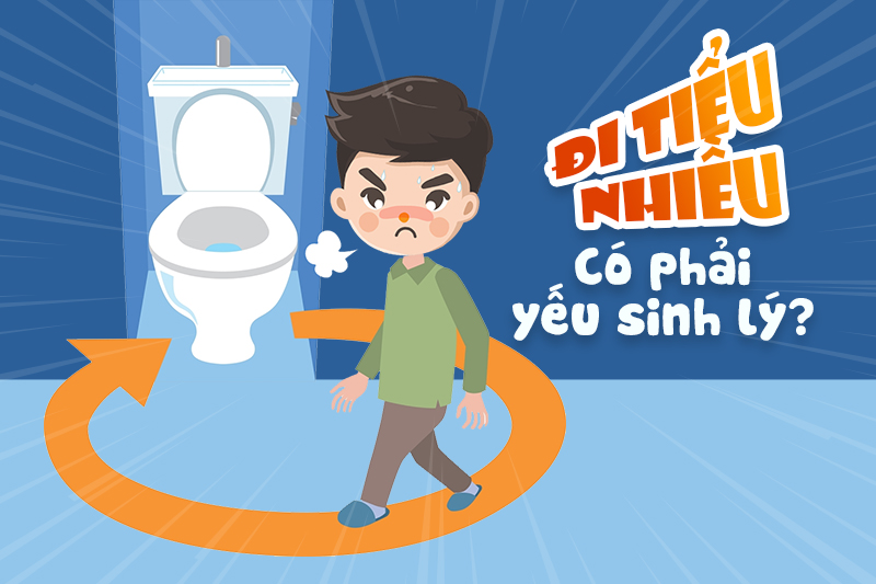 Đi tiểu nhiều có phải yếu sinh lý? Nguyên nhân và giải pháp